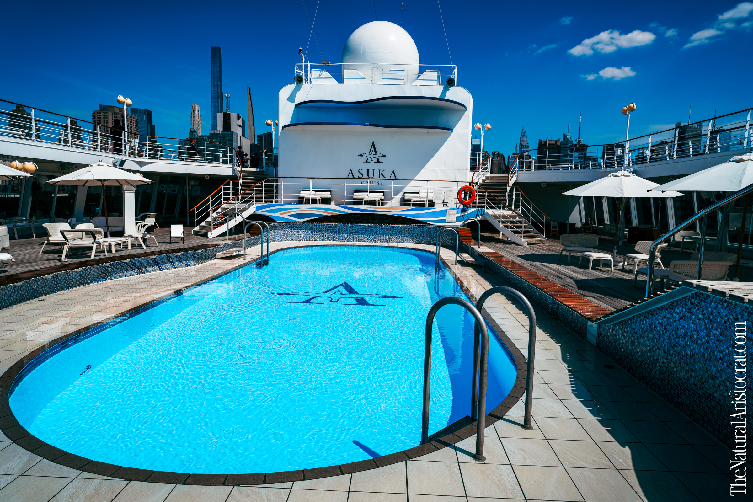 MS Asuka II cruise ship in New York City on June 3, 2024. Photo Credit: © 2024 Nir Regev / TheNaturalAristocrat.com