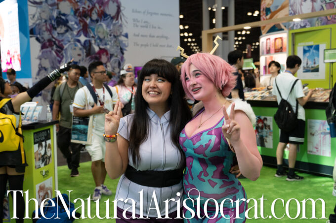 My Hero Academia Mina Ashido cosplayer at Anime NYC 2024. Photo Credit: © 2024 Nir Regev / TheNaturalAristocrat.com