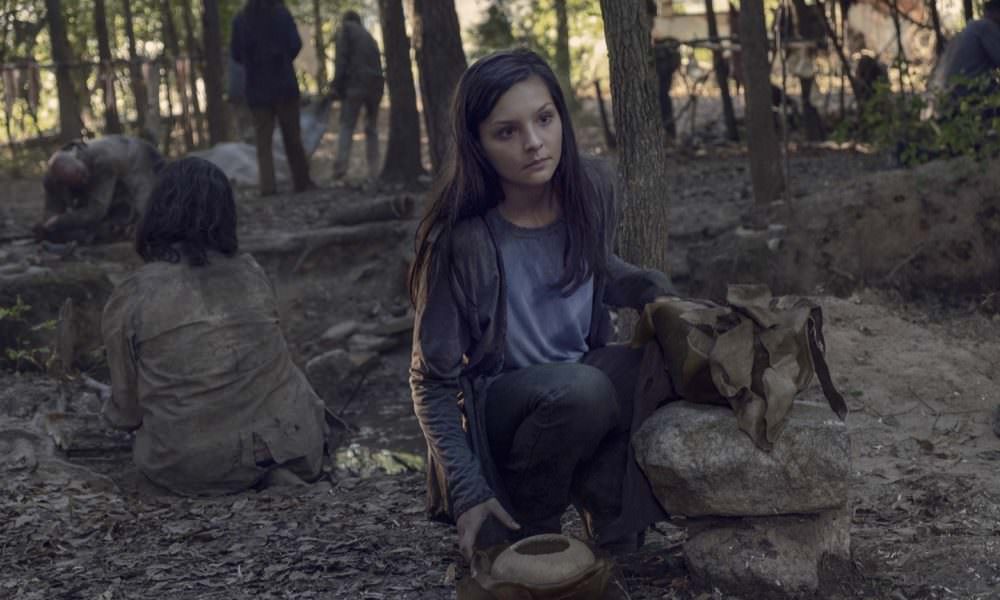 Cassady McClincy as Lydia - The Walking Dead _ Season 9, Episode 12 - Photo Credit: Gene Page/AMC