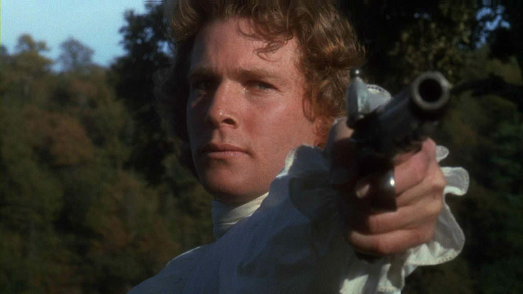 Barry Lyndon - Directed by Stanley Kubrick - Redmond Barry's Duel with John Quin - Pictured Ryan O'Neal - Photo Credit: Warner Bros. Entertainment Inc.