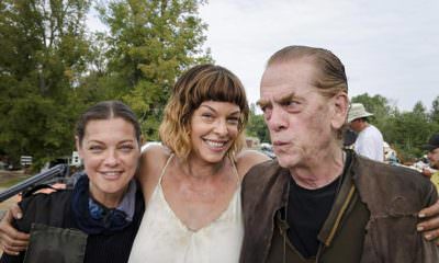 Pollyanna McIntosh & The Heapsters - Pictured from left to right: Sabrina Gennarino (Tamiel), Pollyanna McIntosh (Jadis/Anne), and Thomas Francis Murphy (Brion) - Photo Credit: Gene Page / AMC