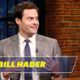 Bill Hader on NBC's Late Night with Seth Meyers during an episode airing on March 19, 2018 - Screenshot Photo Credit: NBC