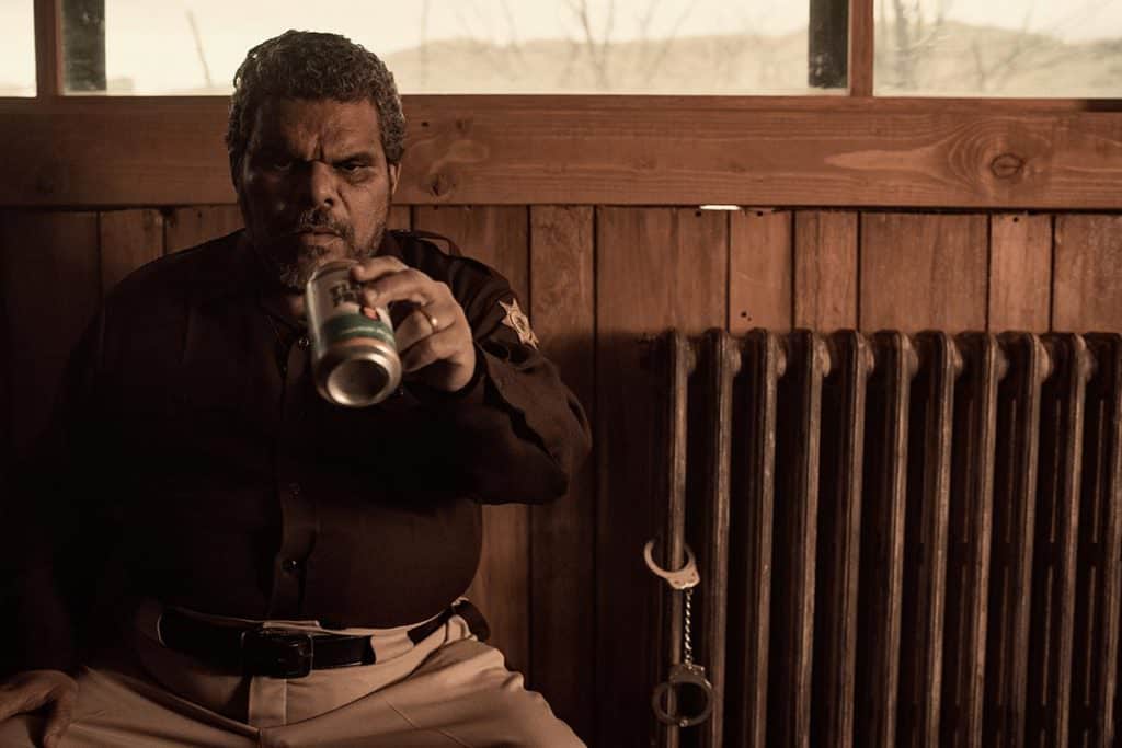 Perpetual Grace, LTD -Season 1 Episode 3 - "Felipe G. Usted. Almost First Mexican on the Moon. Part 1"  - Pictured: Luis Guzmán as Hector Contreras - Photo Credit: Lewis Jacobs / EPIX