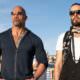 Ballers - Pictured from left to right: Dwayne "The Rock" Johnson as Spencer Strasmore and Russell Brand as Lance Klians - Photo Credit: HBO