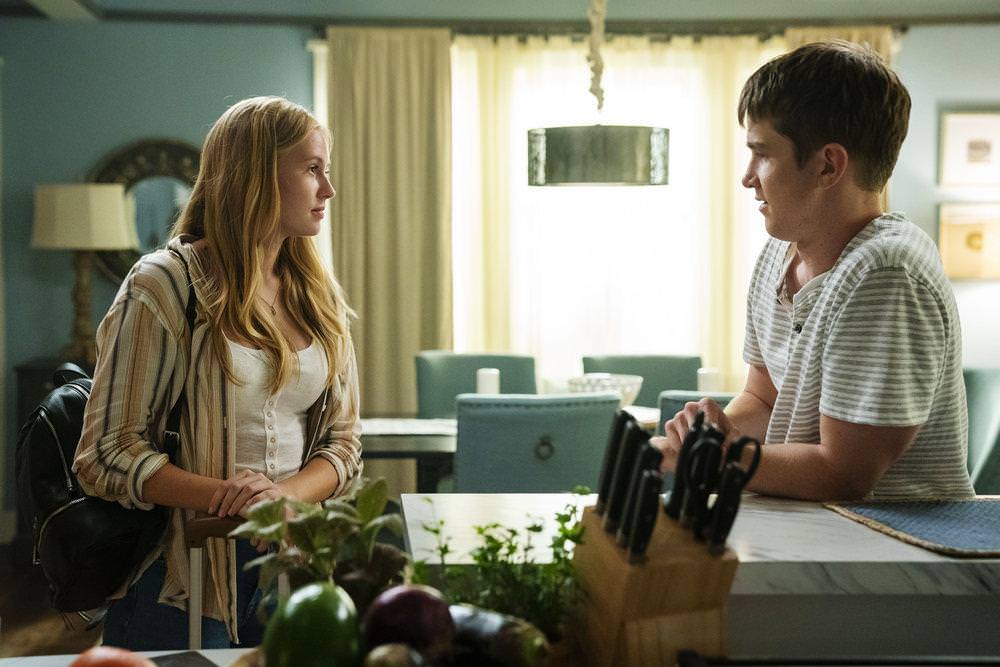 THE PURGE -- "Should I Stay Or Should I Go" Episode 207 -- Pictured: (l-r) Danika Yarosh as Kelen, Joel Allen as Ben -- (Photo by: Alfonso Bresciani/USA Network)