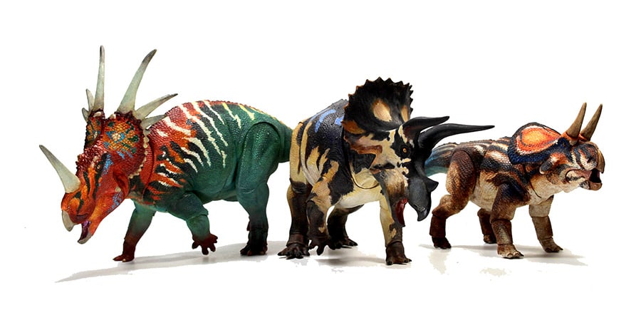 Beasts of the Mesozoic - Ceratopsians - Photo Credit: Creative Beast Studio / David Silva