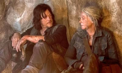Norman Reedus as Daryl Dixon, Melissa McBride as Carol Peletier - The Walking Dead _ Season 10 - Photo Credit: Chuck Zlotnick/AMC