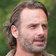 Rick Grimes - The Walking Dead - Season 6 Episode 12 - "Not Tomorrow Yet" - (Cropped & Edited Convo Avatar) Original Photo Credit: Gene Page/AMC