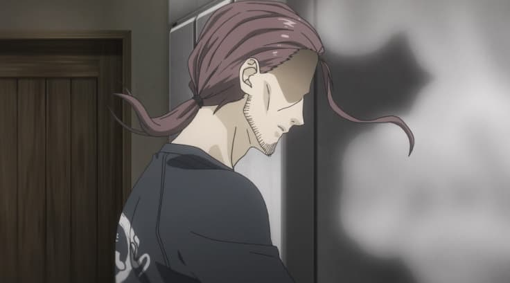 Soma reflects about his father Joichiro Yukihira's unknown past in Food Wars! 'The First Plate' English Dub - Season 1 Episode 1 - "The Vast Wasteland" - Screenshot Photo Credit: Sentai Filmworks via VRV Premium's HIDIVE Channel