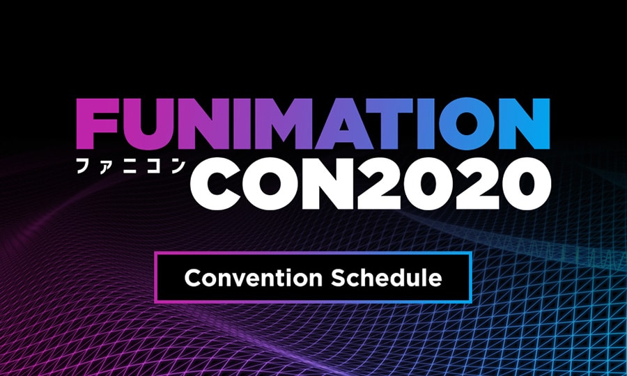 FunimationCon 2020 Logo - Convention Schedule - Art Credit: Funimation