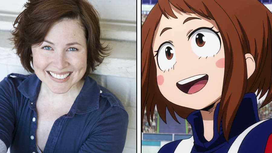 Luci Christian (left) is the voice of My Hero Academia's Ochaco Uraraka [English Dub] - Photo / Art Credit: Funimation