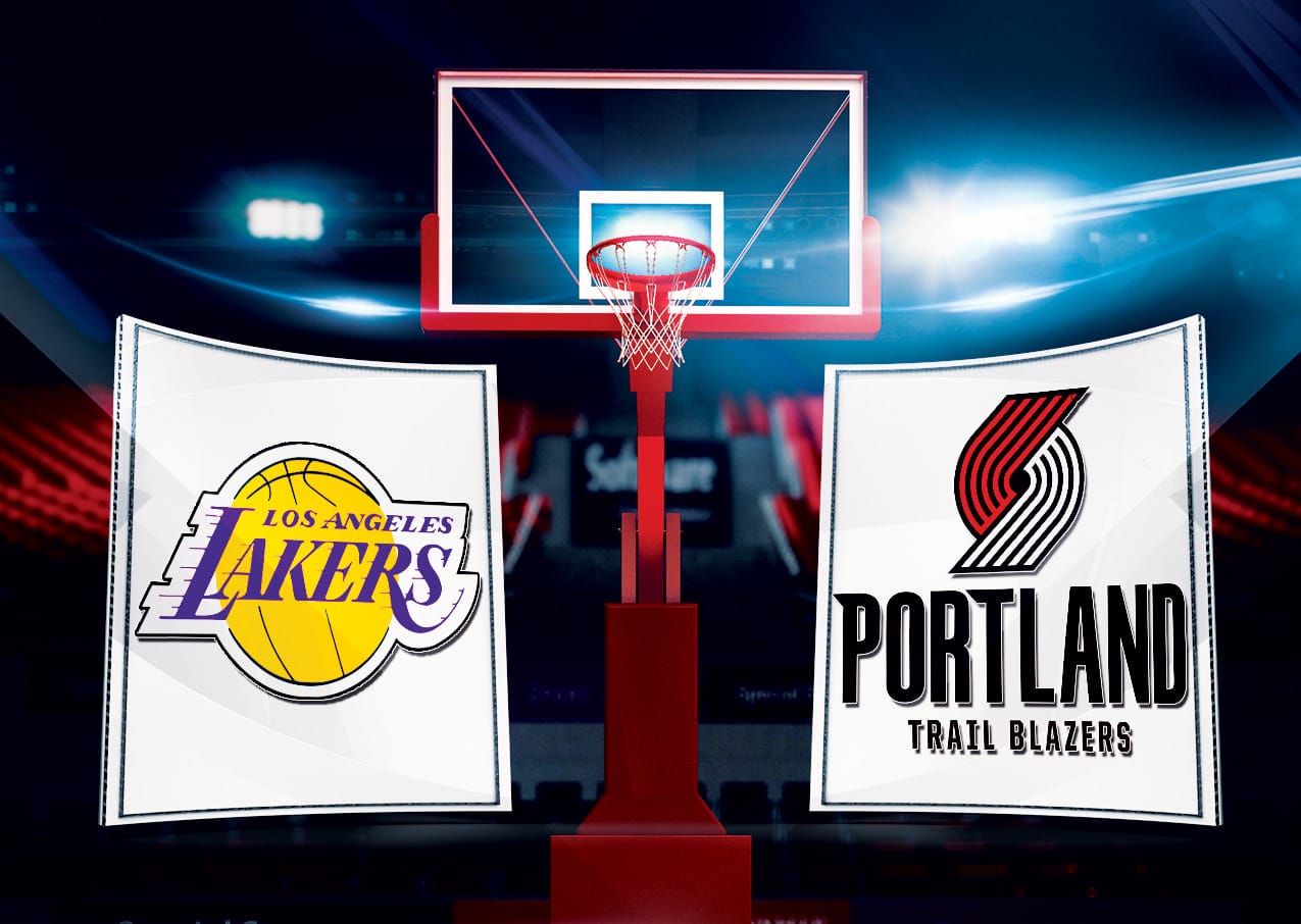 NBA Live Stream: How to watch Los Angeles Lakers vs Portland Trail Blazers - NBA Playoffs: Game 5 Online - Team Logos Credit: NBA