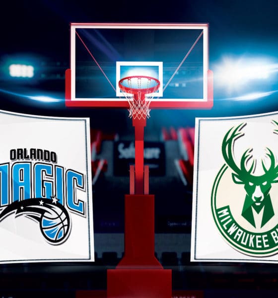 NBA Live Stream: How to watch Orlando Magic vs Milwaukee Bucks - NBA Playoffs Watch Game 5 Online - Team Logos Credit: NBA