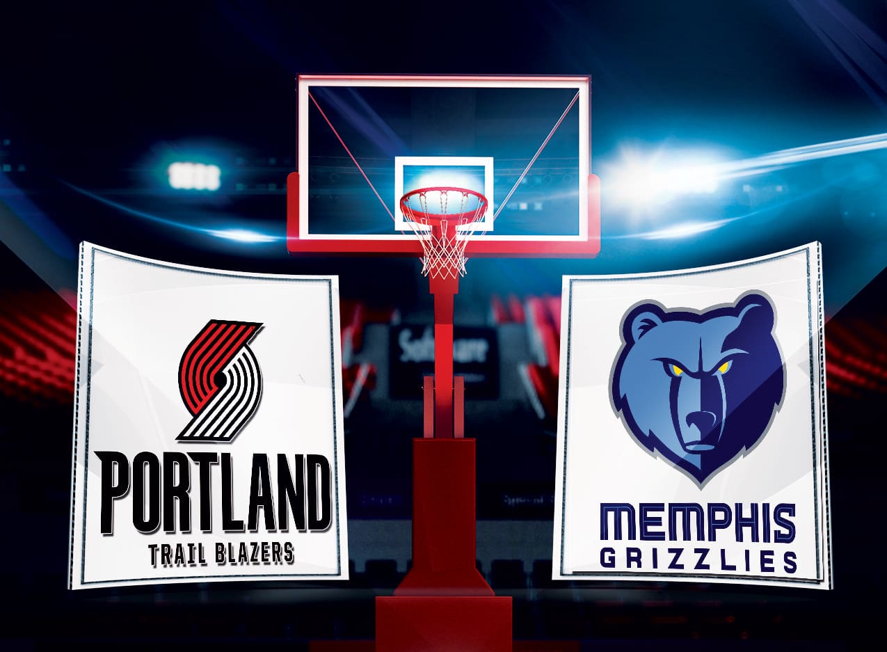 NBA Live Stream: How to watch Portland Trail Blazers vs Memphis Grizzlies Play-In Game Online - Team Logos Credit: NBA