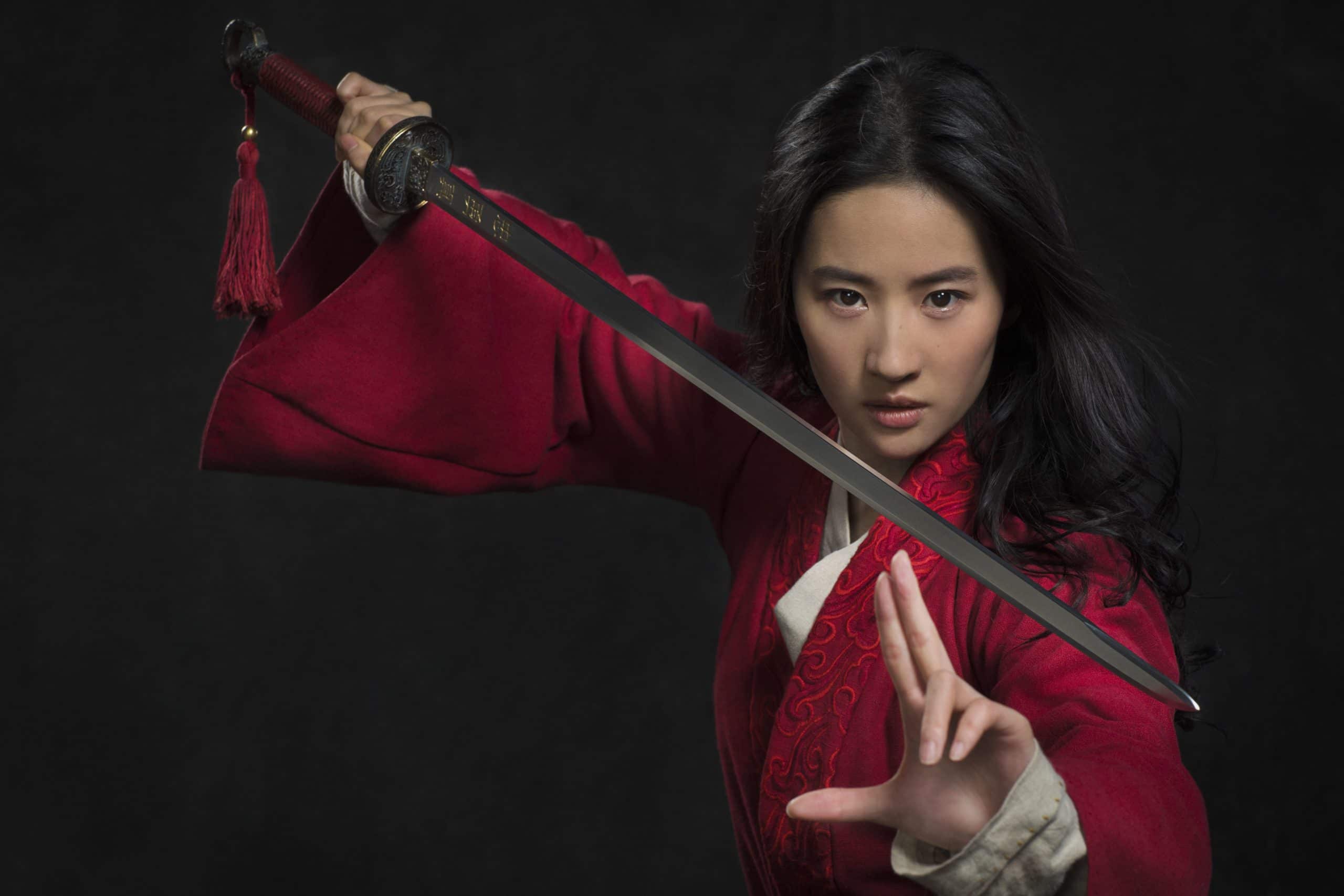 Yifei Liu in Mulan - Photo provided by costume designer Bina Daigeler - Photo Credit: Stephen Tilley / Disney Enterprises