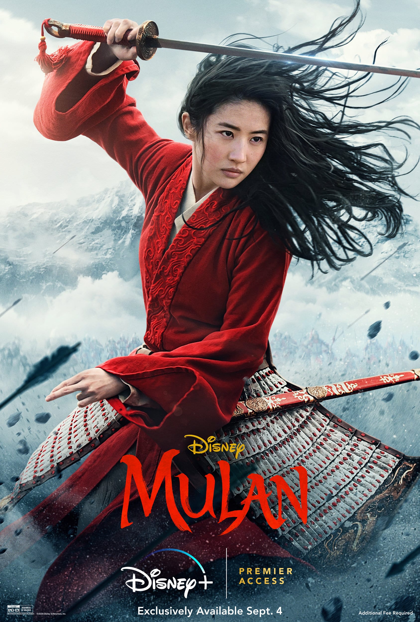 Mulan Poster Art provided by Disney