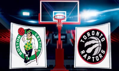 NBA Live Stream: How to watch the Boston Celtics vs Toronto Raptors - NBA Playoffs - Second Round - Watch Online - Team Logos Credit: NBA