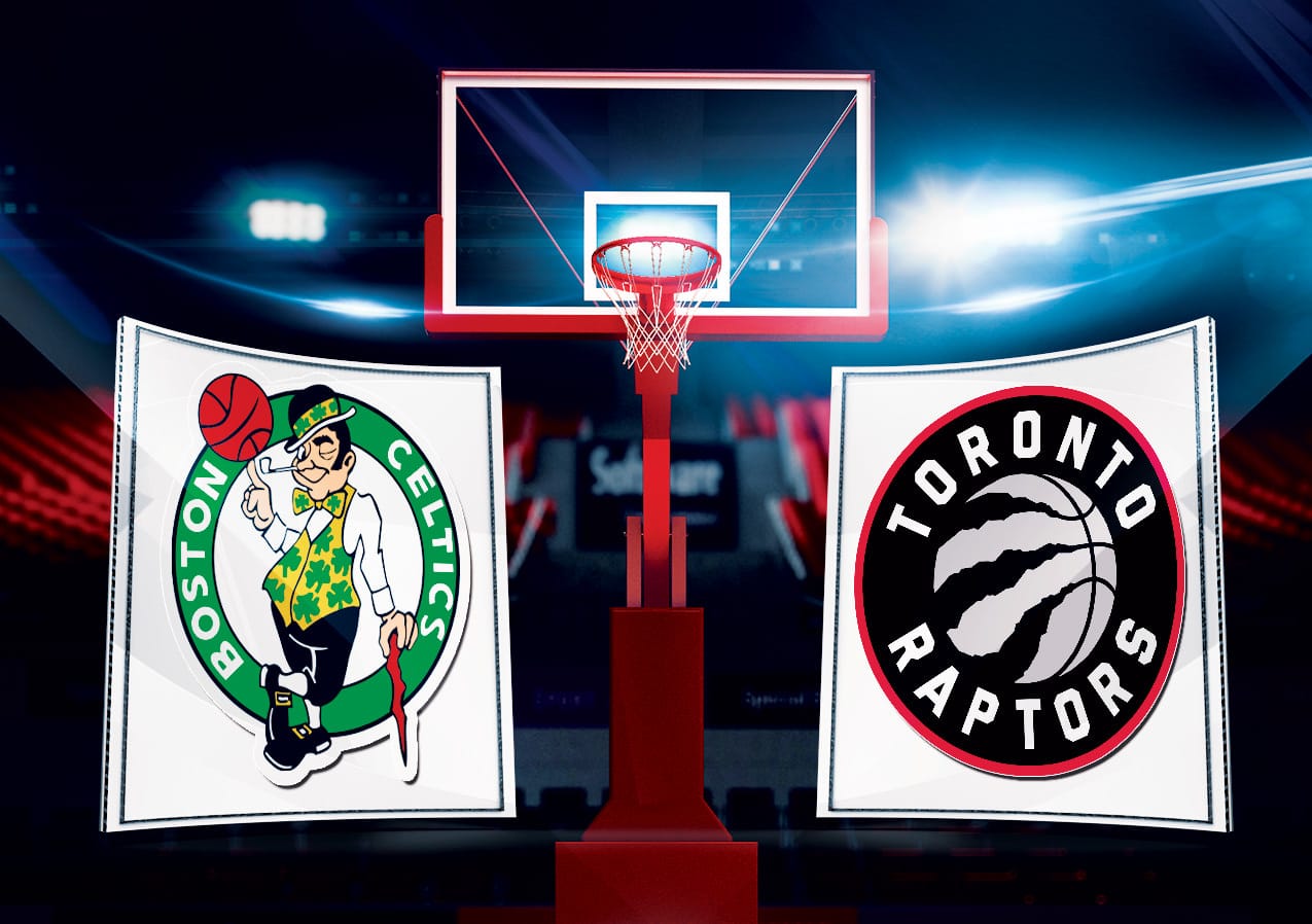 NBA Live Stream: How to watch the Boston Celtics vs Toronto Raptors - NBA Playoffs - Second Round - Watch Online - Team Logos Credit: NBA
