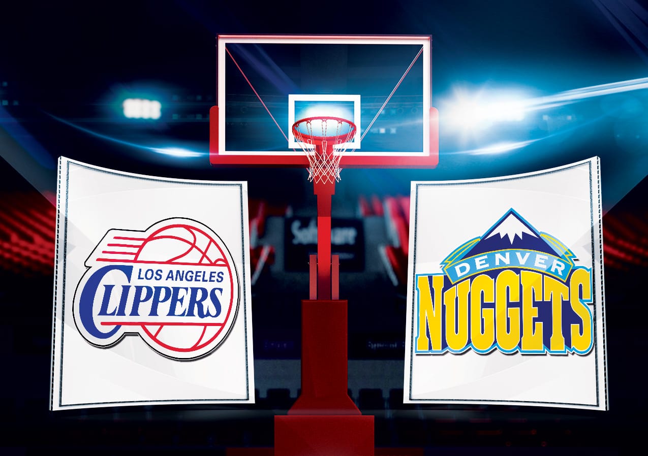 NBA Live Stream: How to watch the Los Angeles Clippers vs Denver Nuggets - NBA Playoffs - Second Round - Watch Online - Team Logos Credit: NBA