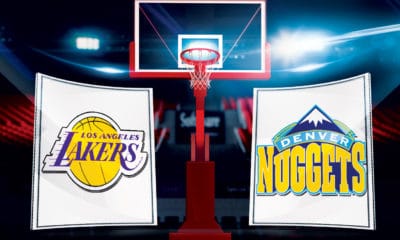 NBA Live Stream: How to watch the Los Angeles Lakers vs the Denver Nuggets - NBA Playoff Series Online - Team Logos Credit: NBA