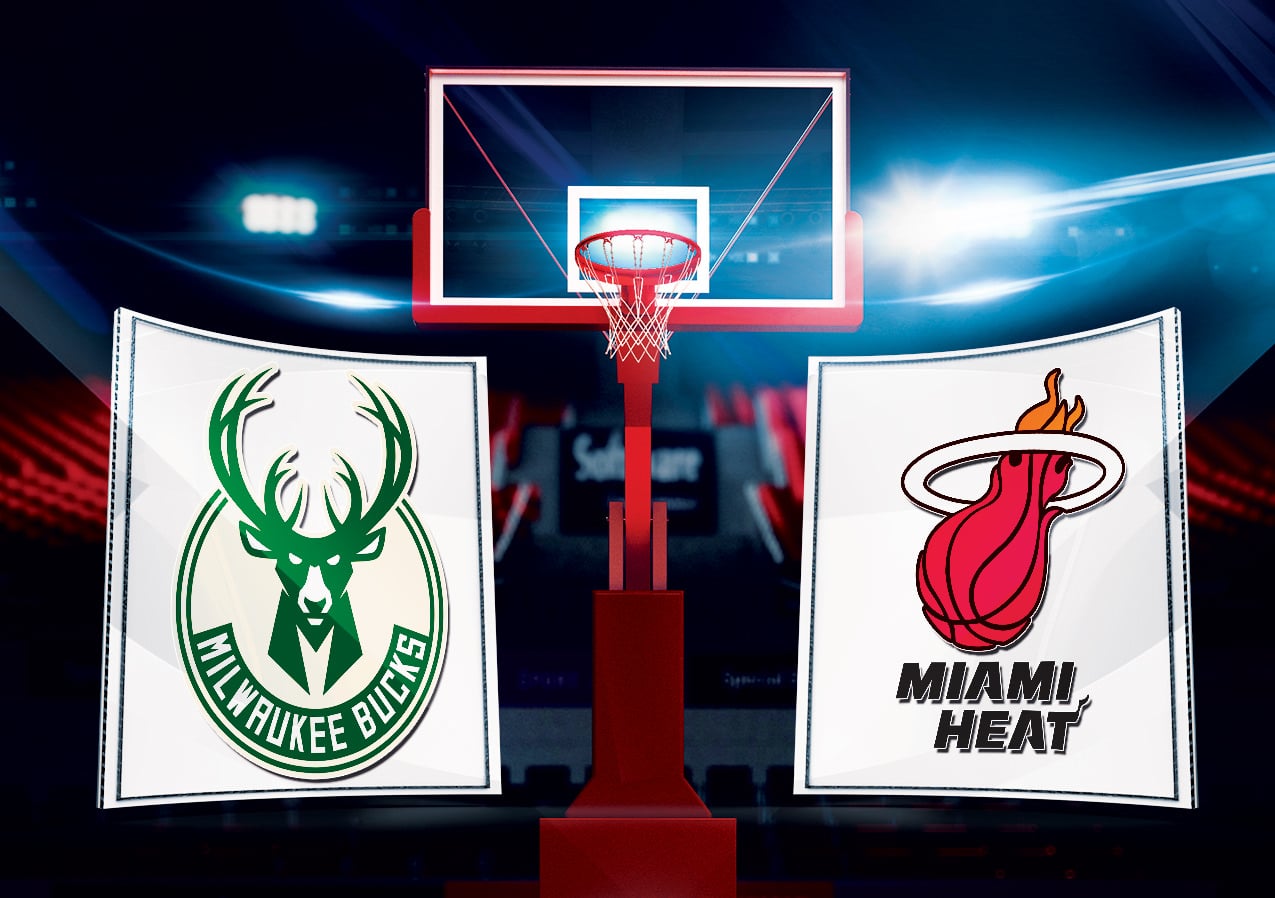 NBA Live Stream: How to watch the Milwaukee Bucks vs Miami Heat - NBA Playoffs Game 2 Online - Team Logos Credit: NBA