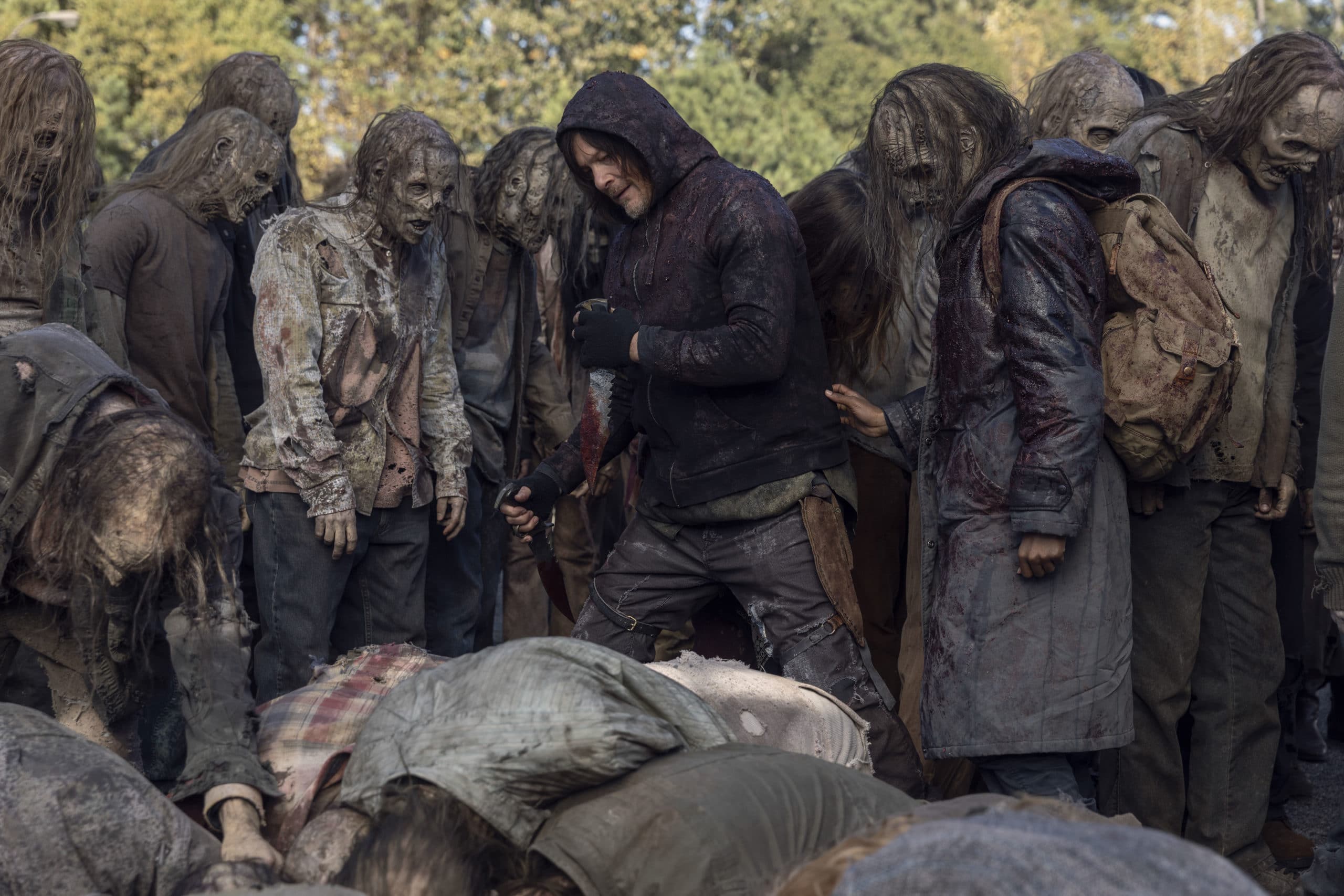 Norman Reedus as Daryl Dixon - The Walking Dead _ Season 10, Episode 16 - Photo Credit: Jackson Lee Davis/AMC