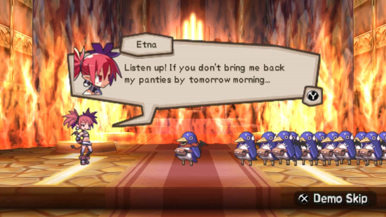 Prinny 1•2: Exploded and Reloaded - Nintendo Switch - Screenshot Credit: The Natural Aristocrat® via Nippon Ichi Software