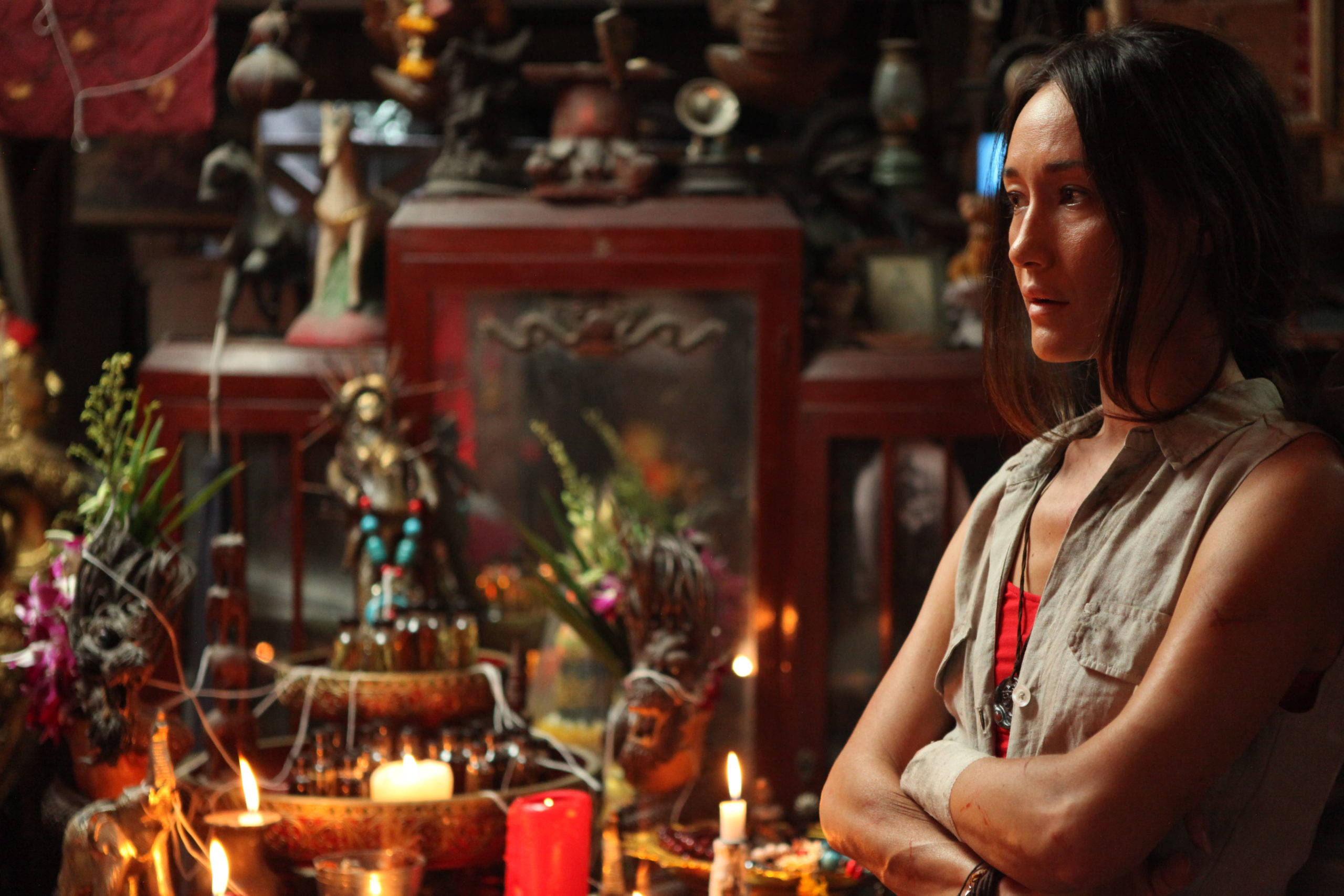 Maggie Q as Christine in the horror / thriller, “DEATH OF ME,” a Saban Films release. Photo Courtesy of Saban Films. 