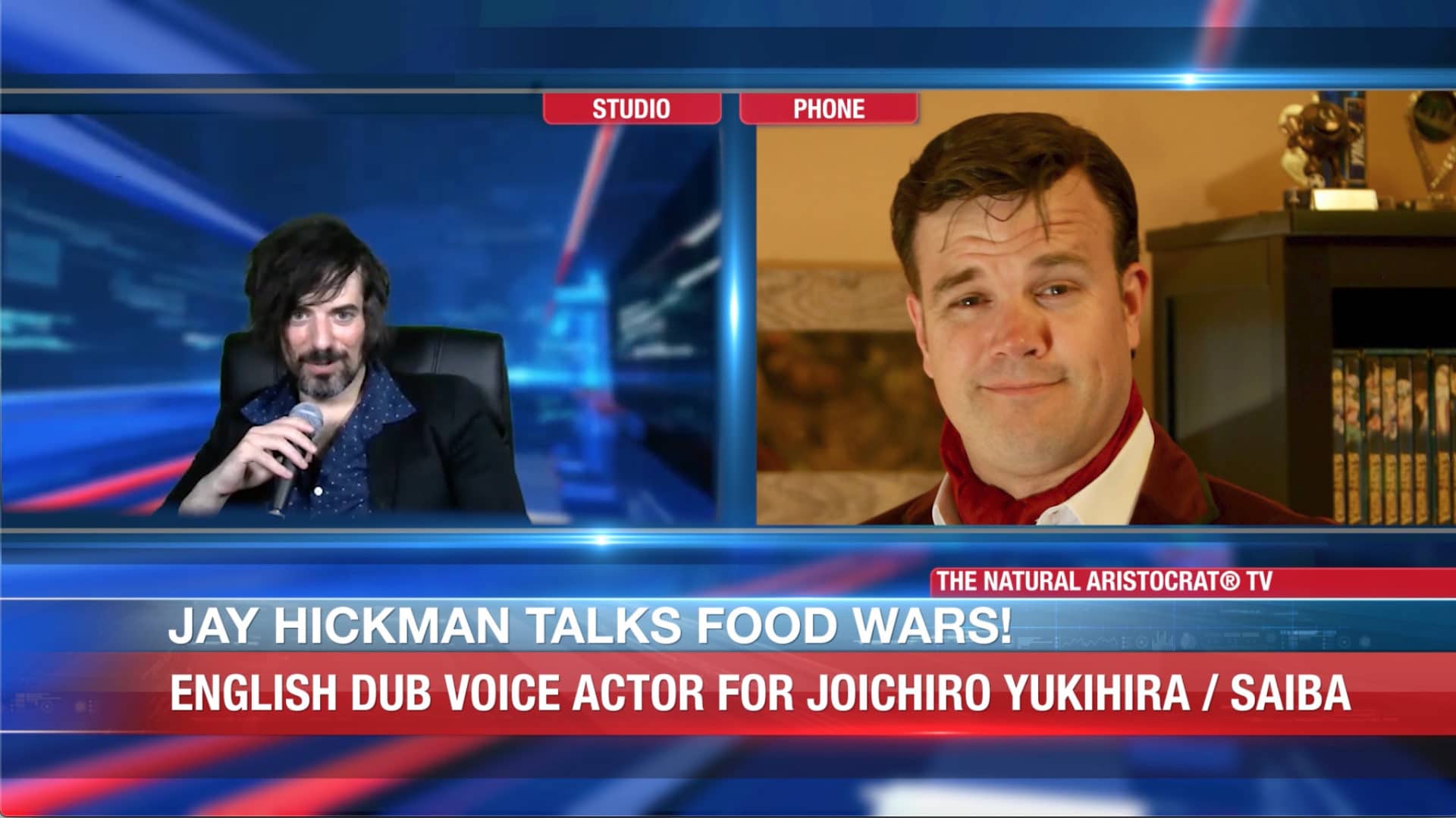 Jay Hickman talks Joichiro Yukihira on Food Wars! (Interview)