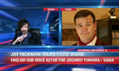 Jay Hickman talks voicing Joichiro Yukihira on Food Wars! with The Natural Aristocrat® TV's host Nir Regev