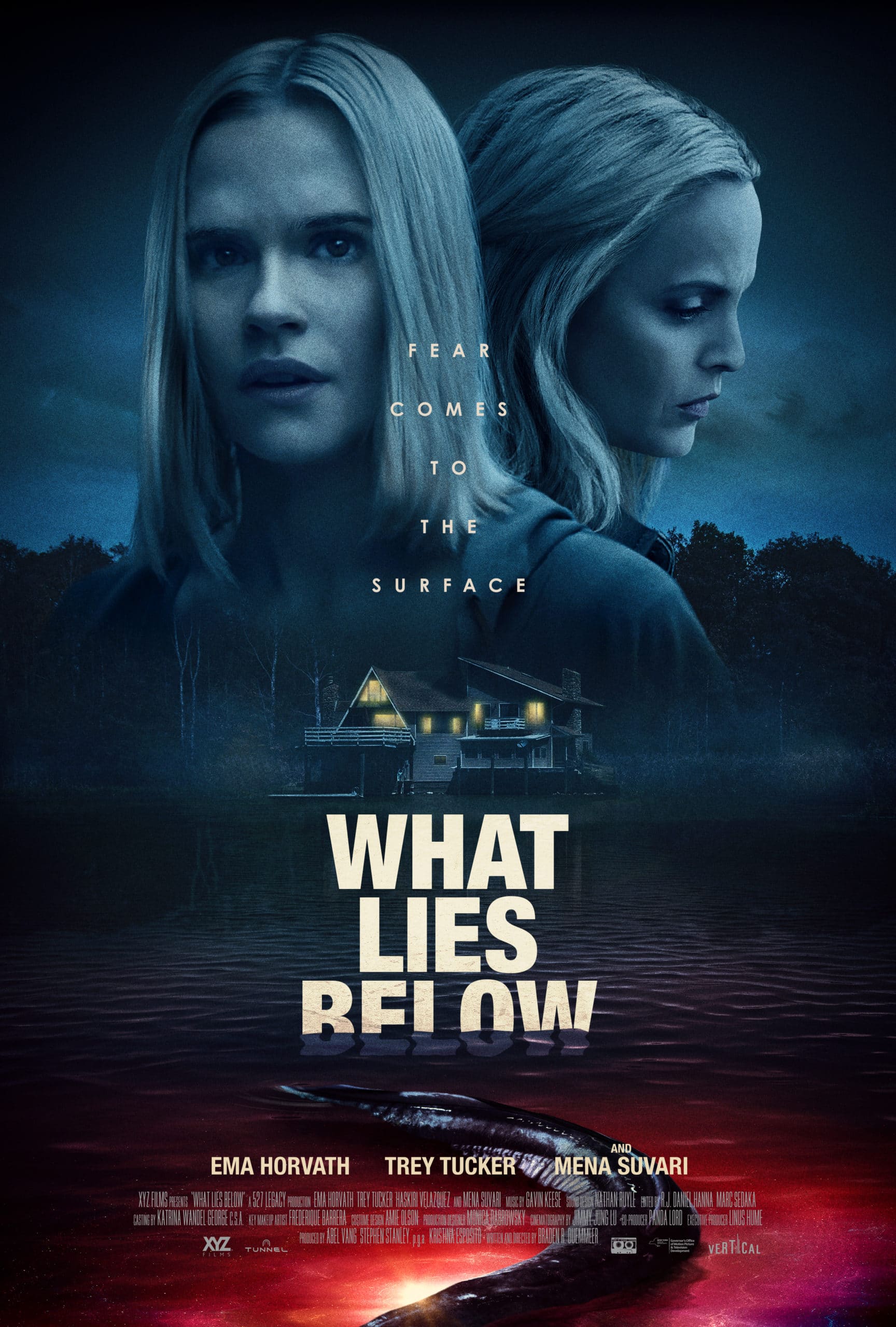 'What Lies Below' Film Poster - Provided by Vertical Entertainment