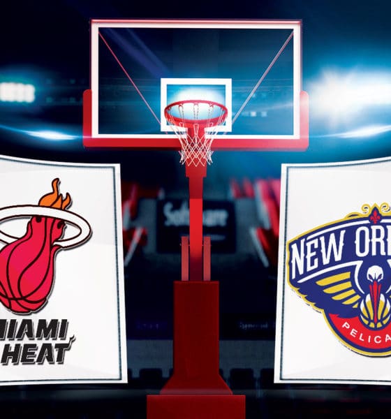 NBA TV Live Stream. How to watch the Miami Heat vs the New Orleans Pelicans - Team Logos Credit: NBA