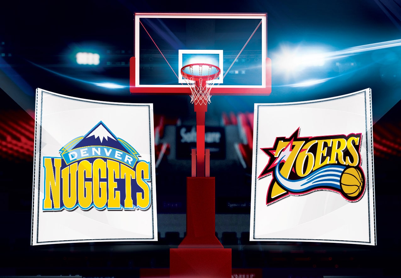 NBA TV Live Stream. How to watch the Nuggets vs the 76ers - Team Logos Credit: NBA