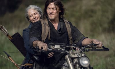 Norman Reedus as Daryl Dixon, Melissa McBride as Carol Peletier - The Walking Dead _ Season 10, Episode 18 - Photo Credit: Eli Ade/AMC