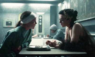 Katie McGuinness as Josie Wellstead and Lena Hall as Miss Audrey - Screenshot Photo via TNT