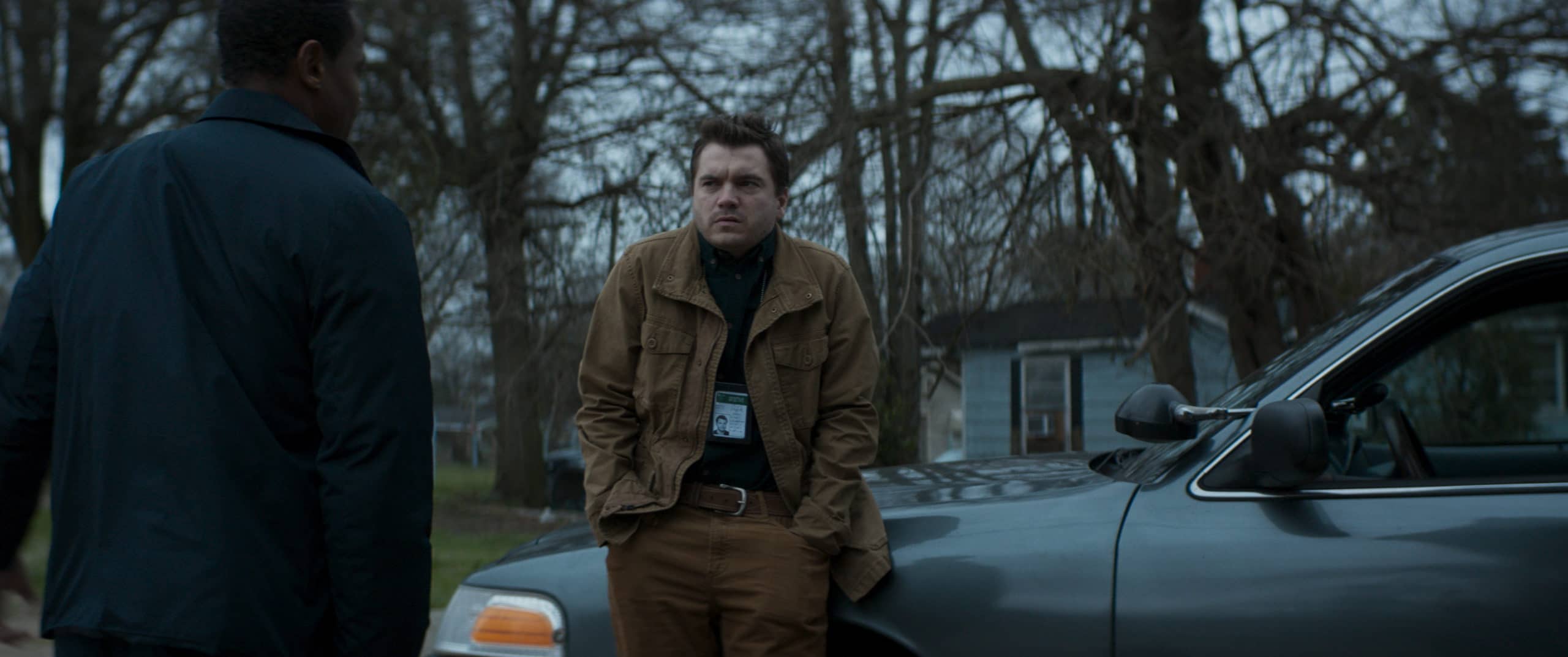 Emile Hirsch as Paul in the horror film SON, a RLJE Films/Shudder release. Photo courtesy of RLJE Films and Shudder.