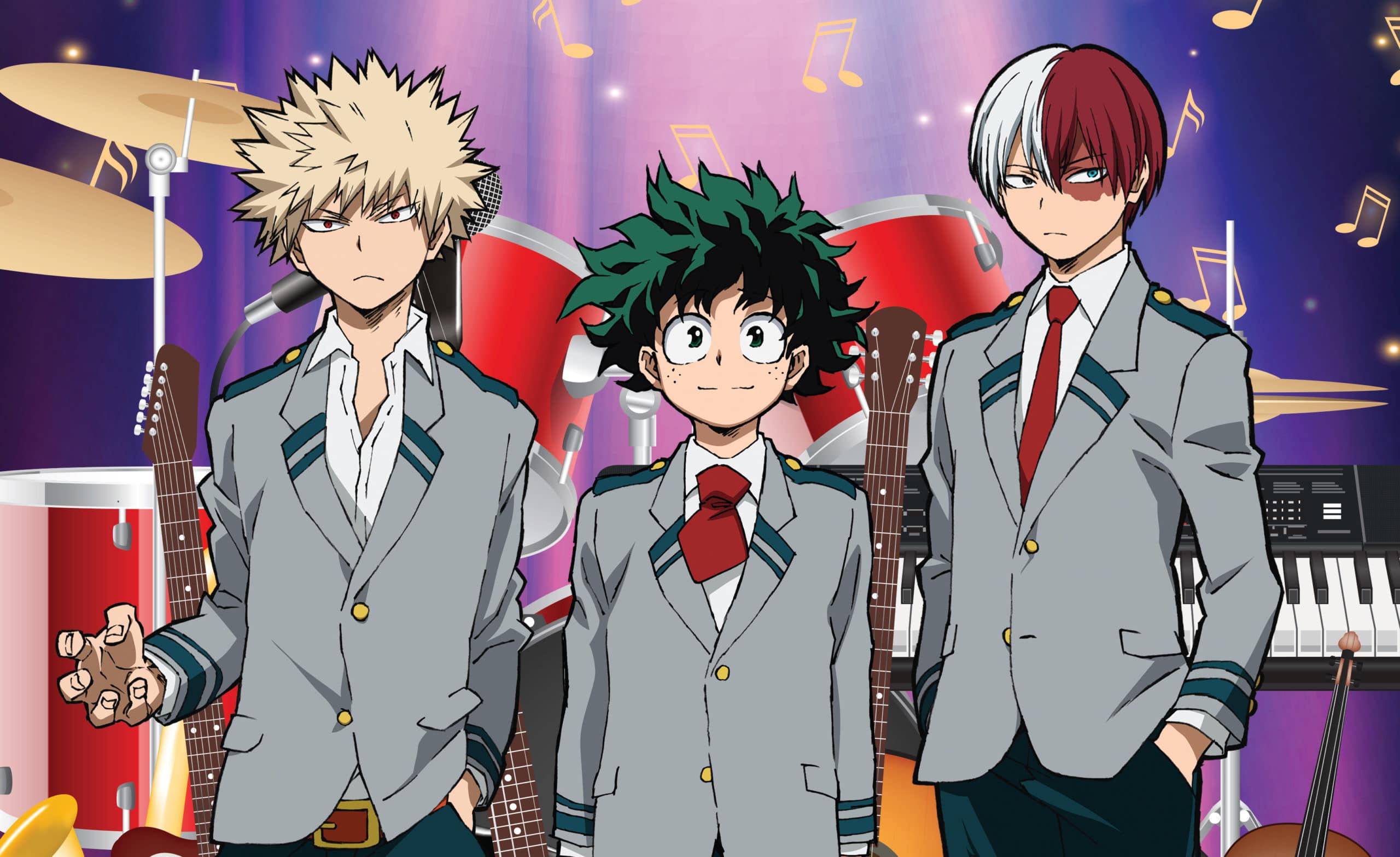 Characters appearing in My Hero Academia: Training of the Dead Anime