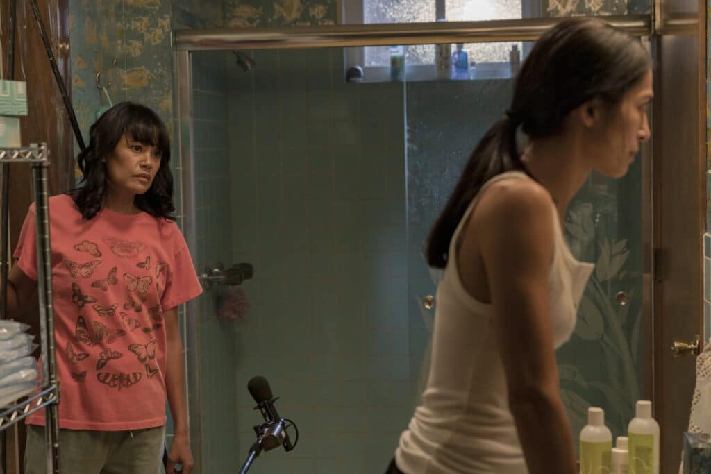 THE CLEANING LADY: L-R: Martha Millan and Elodie Yung in the ÒLegacyÓ episode of THE CLEANING LADY airing Monday, Jan. 24 (9:00-10:00 PM ET/PT) on FOX. ©2022 Fox Media LLC. CR: John Britt/FOX