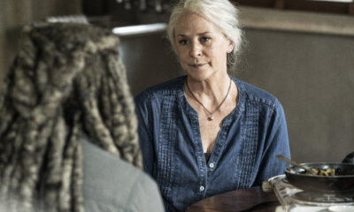 Melissa McBride as Carol Peletier, Khary Payton as Ezekiel - The Walking Dead _ Season 11 - Photo Credit: Josh Stringer/AMC