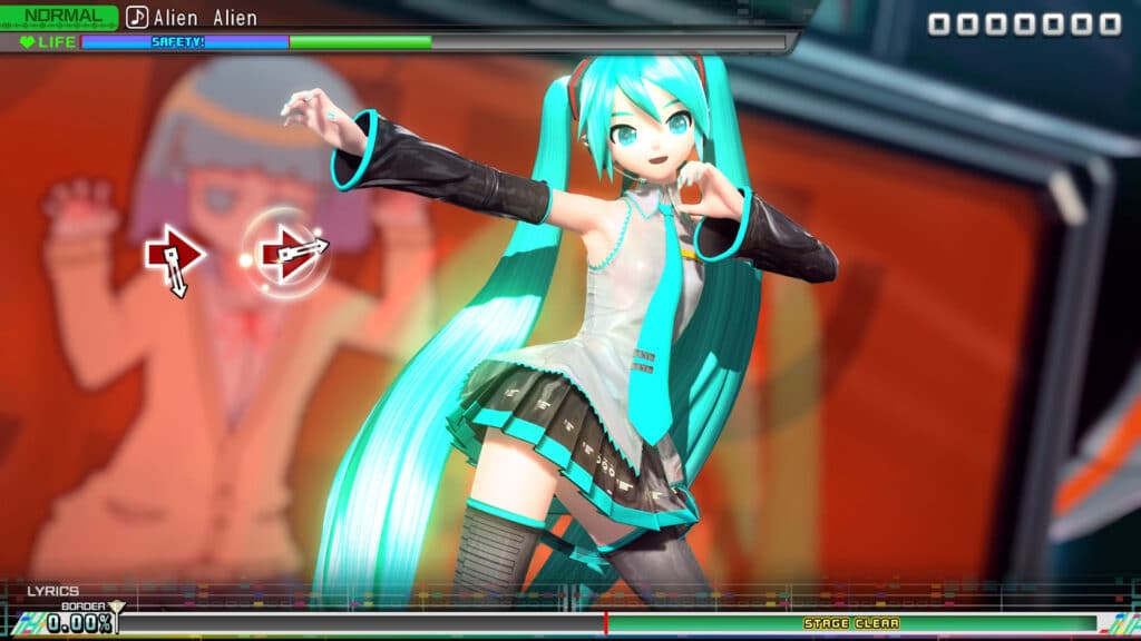 Hatsune Miku: Project DIVA Mega Mix+ Gameplay - Screenshot provided by SEGA