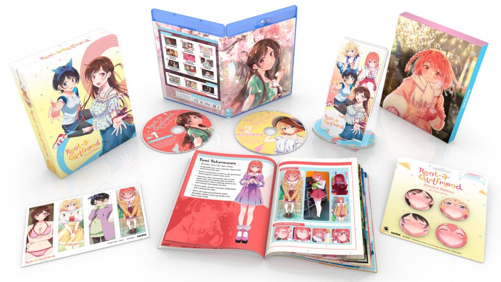 Rent-a-Girlfriend Blu-ray Premium Box Set: Season 1. Photo Credit: Sentai Filmworks / Section23 Films