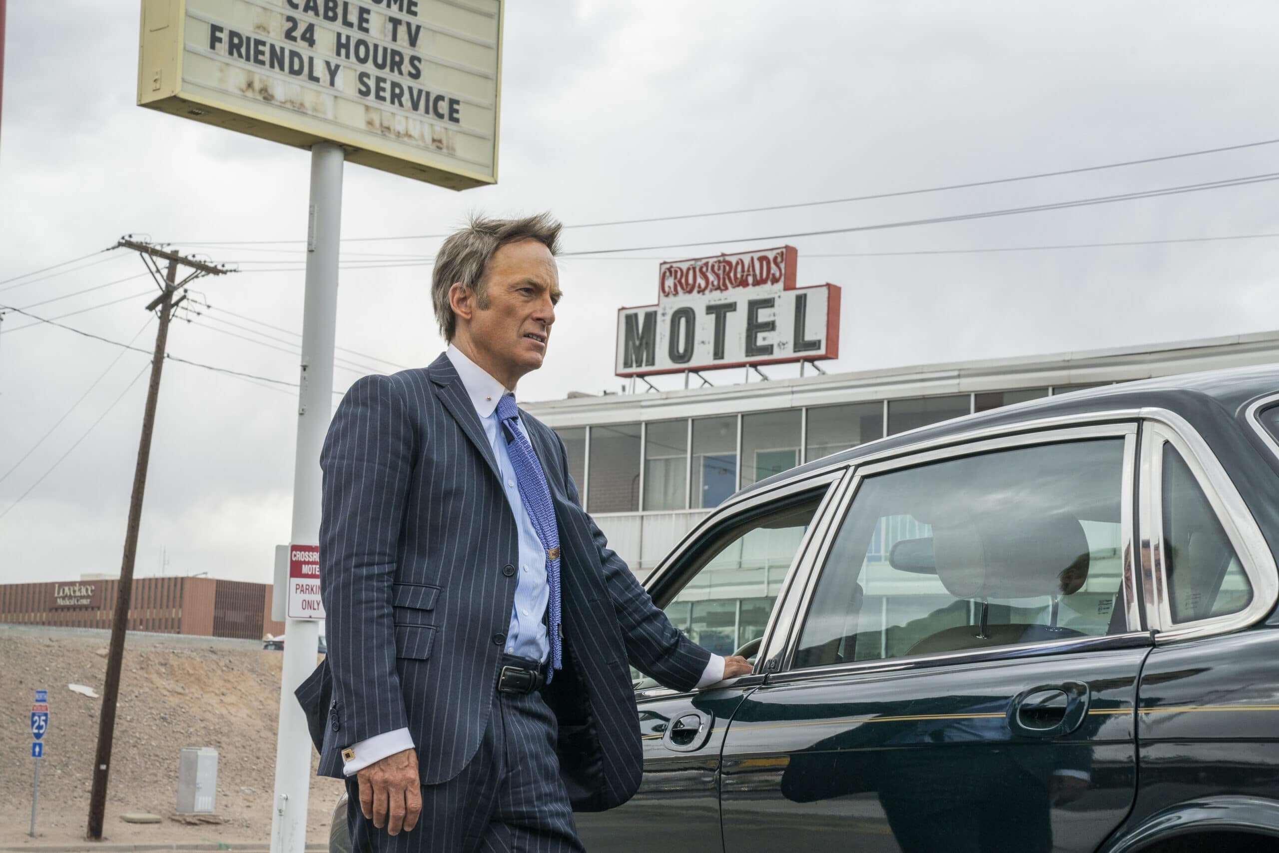Bob Odenkirk as Saul Goodman - Better Call Saul _ Season 6, Episode 4 - Photo Credit: Greg Lewis/AMC/Sony Pictures Television
