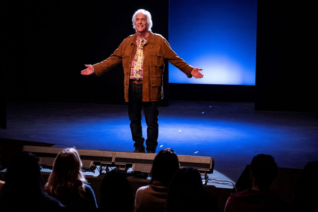 Henry Winkler teaches an acting class as Gene Cousineau on Barry Season 3 Episode 7. Photograph by Merrick Morton/ HBO