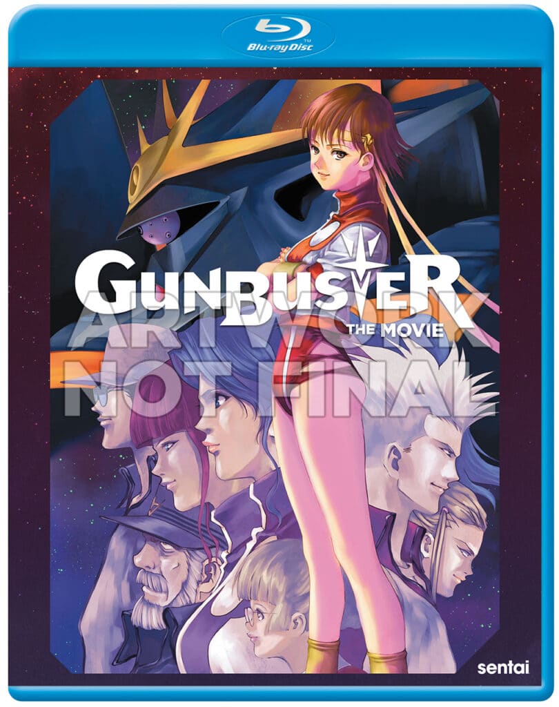 Gunbuster: The Movie Blu-ray - Art provided by Section 23Films