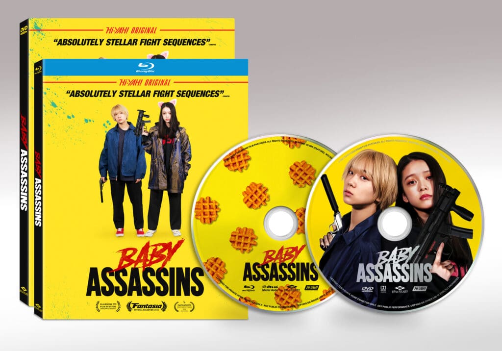 Baby Assassins Blu-ray and DVD - Photo provided by Well Go USA Entertainment