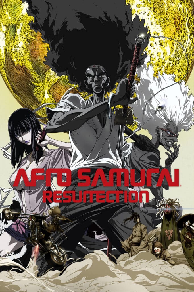 Afro Samurai: Resurrection. Art Credit: Gonzo