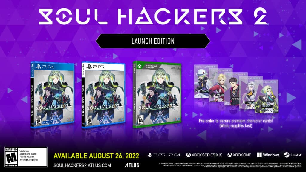 Soul Hackers 2 Launch Edition - Photo Credit: ATLUS / SEGA