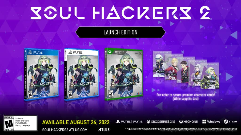 Soul Hackers 2 Will Get Persona 5 DLC Pre-order Bonus - Siliconera