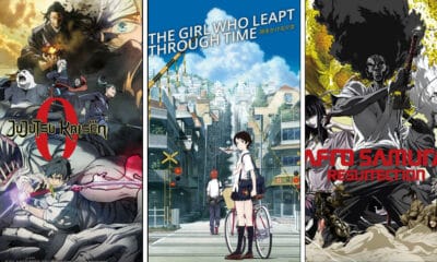 Crunchyroll September 2022 Anime Movie Release Schedule. Art Credit: From left to right - MAPPA, Madhouse, Gonzo