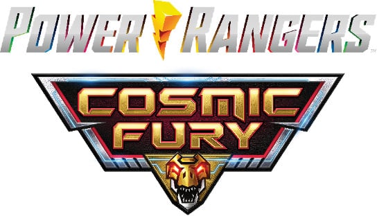 Power Rangers Season 30 "Power Rangers: Cosmic Fury". Logo Credit: © 2022 Hasbro, Inc. All Rights Reserved.